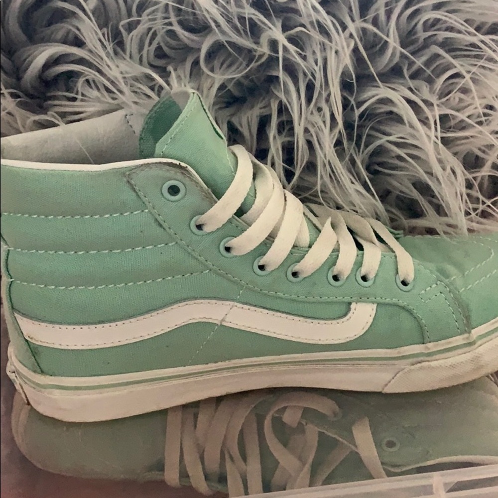 Mint Green Vans
